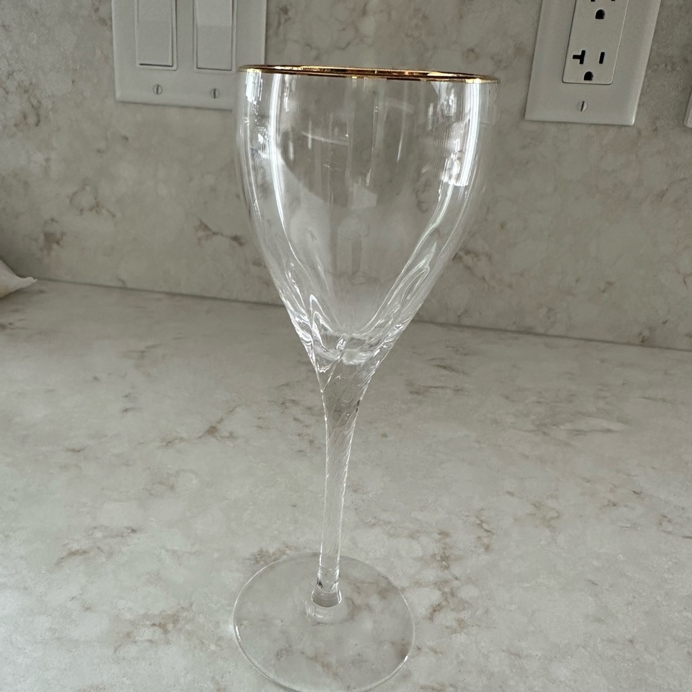 Lenox Firelight Gold Wine Glasses - Set of 6